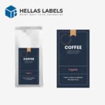 ετικέτες συσκευασίας καφέ